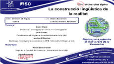 Llengua i realitat